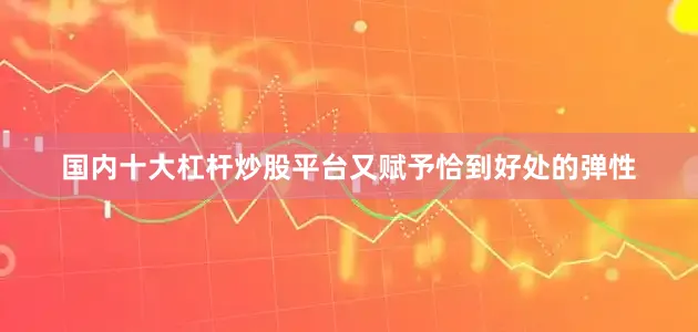 国内十大杠杆炒股平台又赋予恰到好处的弹性